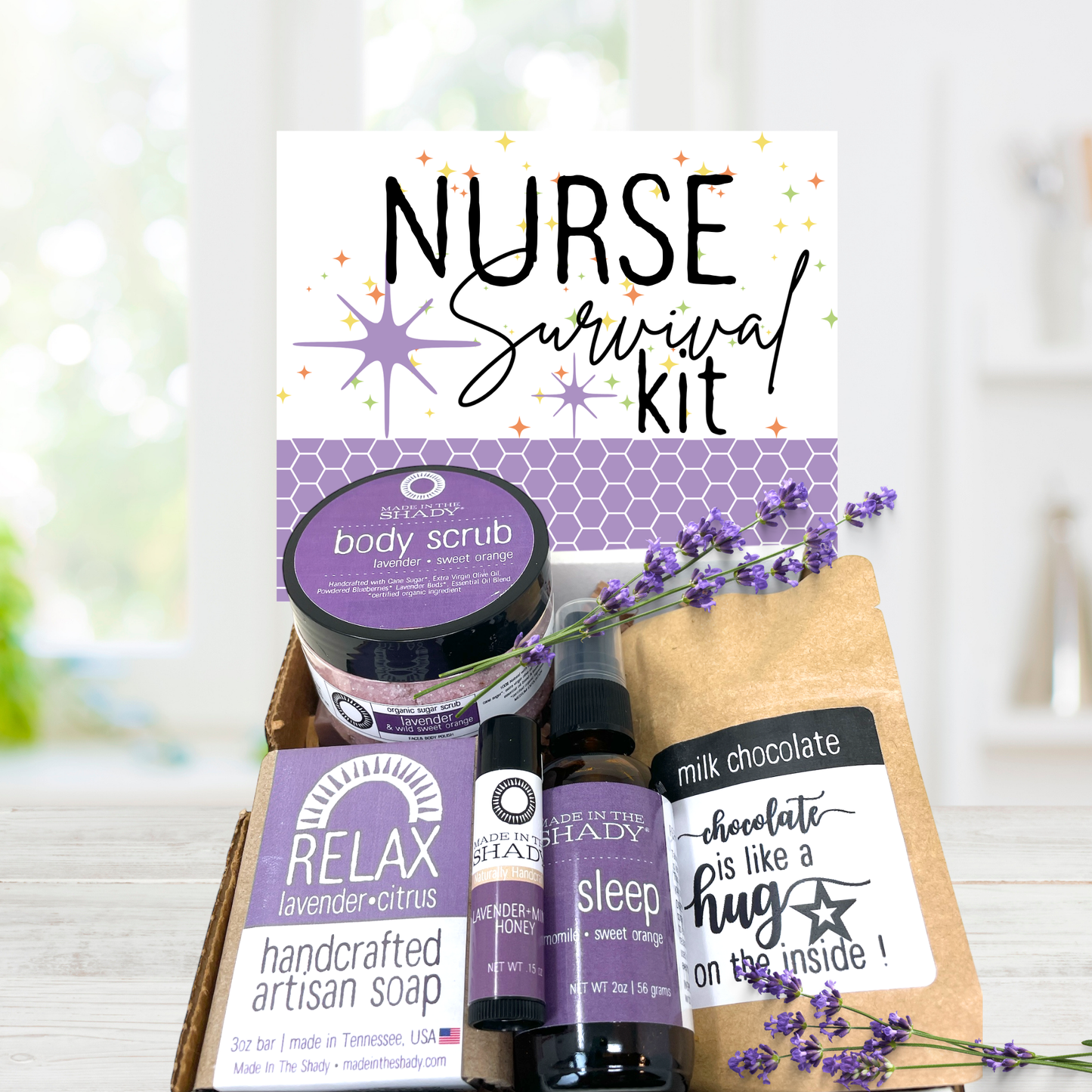 Nurse Survival Kit - Gift Wrapped (5PC)