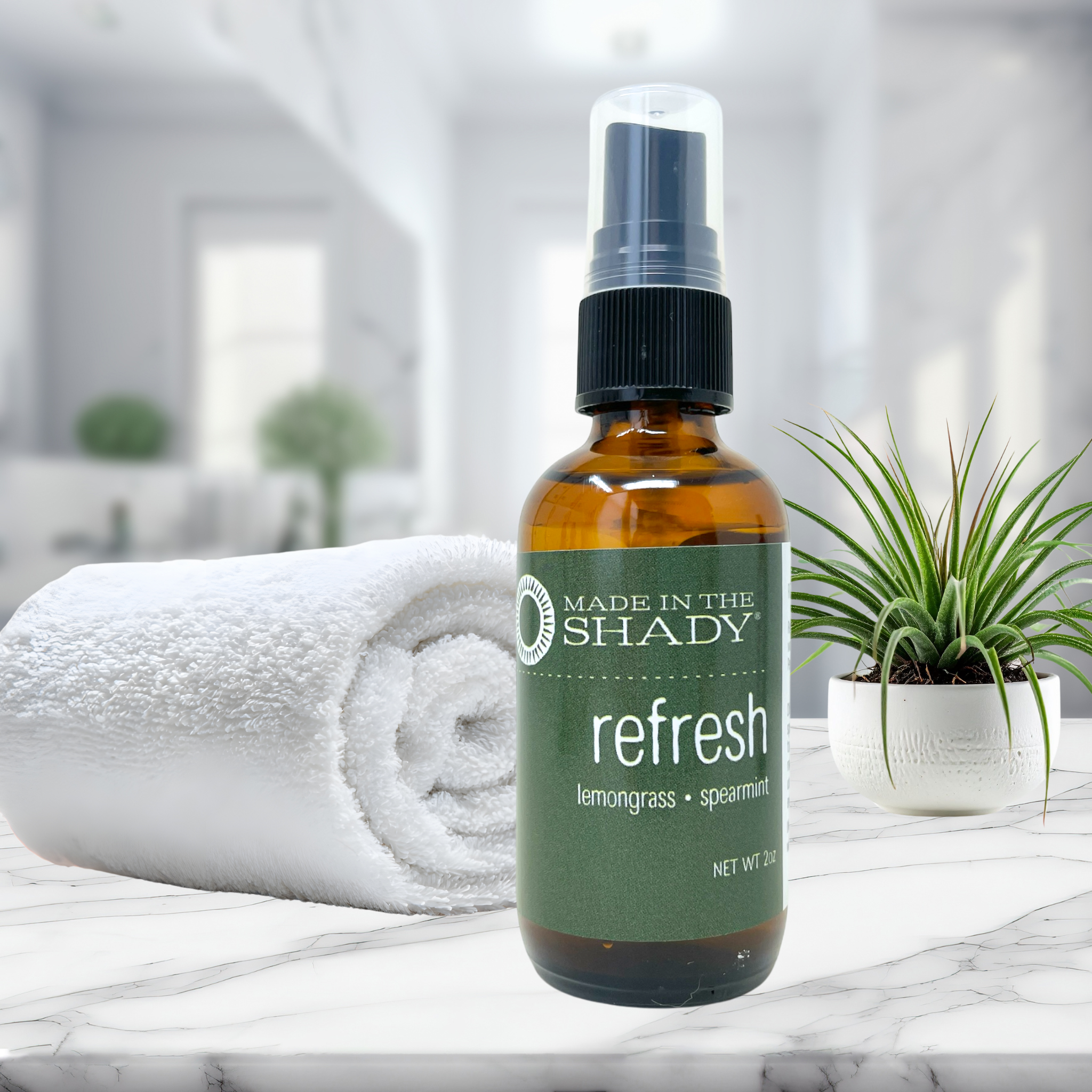 REFRESH Lemongrass Mint Essential Oil Stress and Anxiety Relief ...