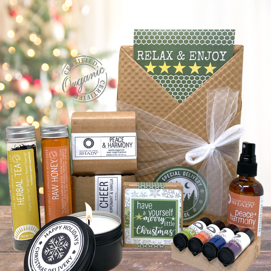 Relax & Enjoy Christmas Spa Care Package (9pc) • GIFT WRAPPED