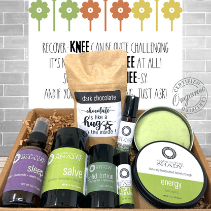 Knee Replacement Surgery Unisex Get Well Post Surgery Gift •Wrapped (7PC)