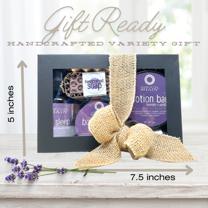 Lavender Relaxation Self Care Spa Package (6PC)