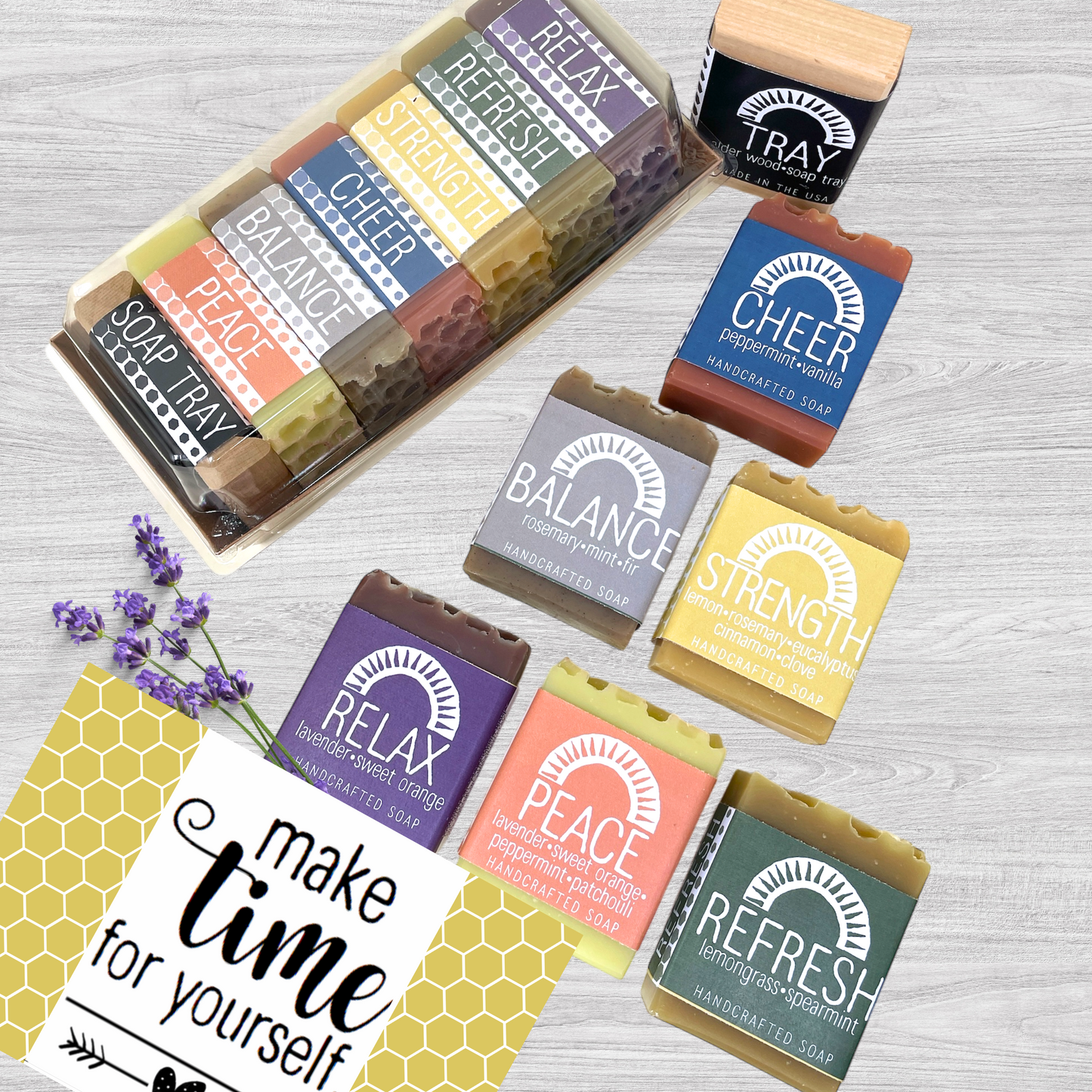 Signature Best Sellers Soap Sampler Gift Set (7PC)