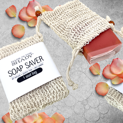 All Natural Soap Saver • Sisal Bag • Soap Sock