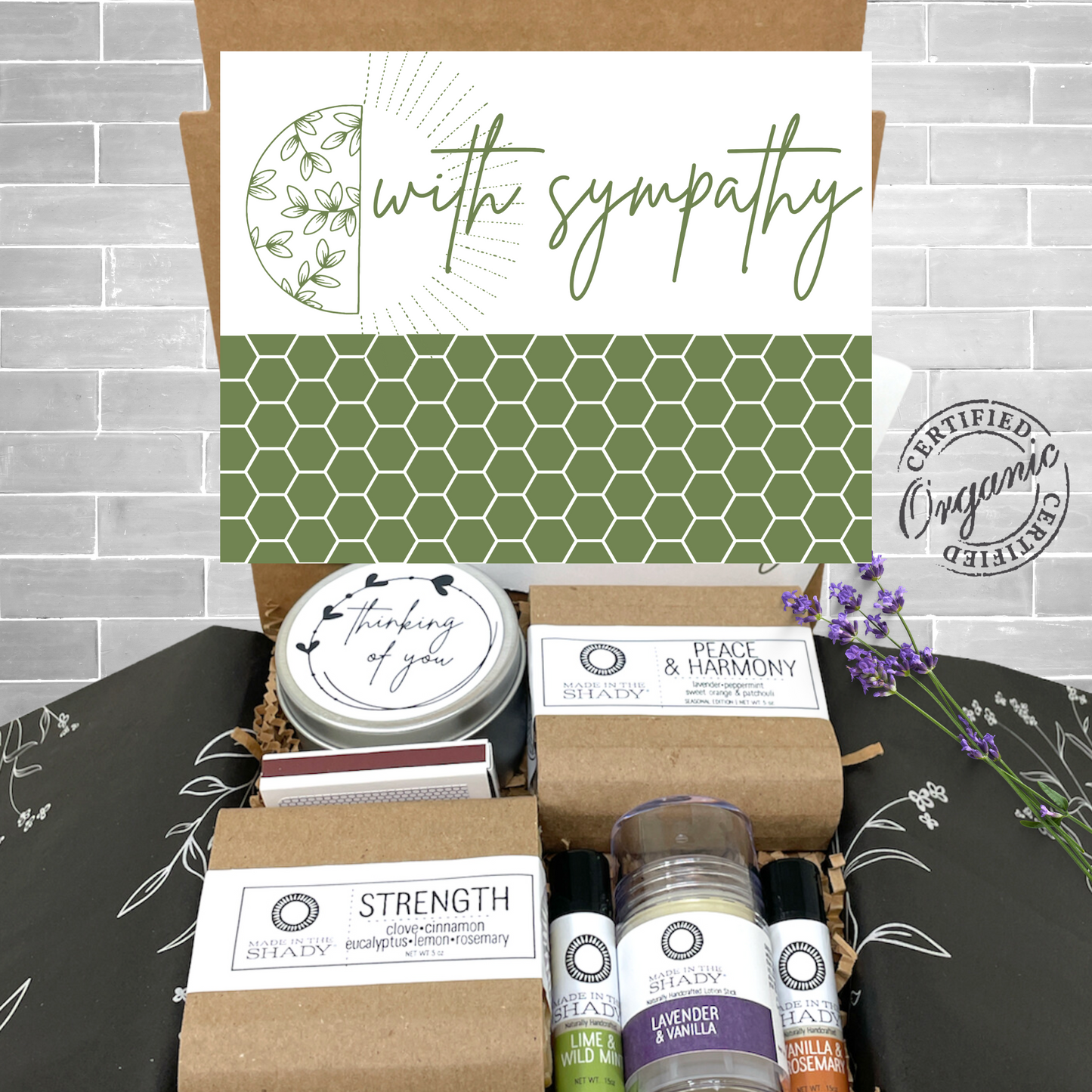 Unique Sympathy Gift Box