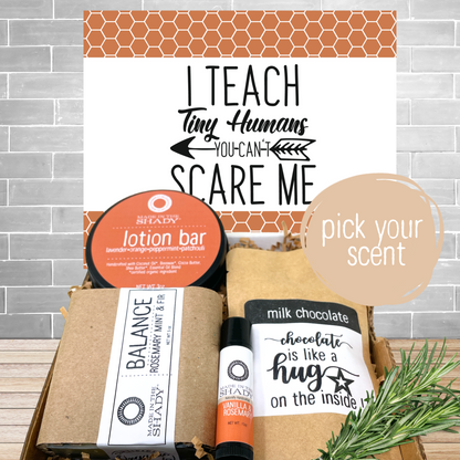 Teacher Appreciation Gift• Teacher End of Year Gifts • Teacher Self Care Package (4pc)