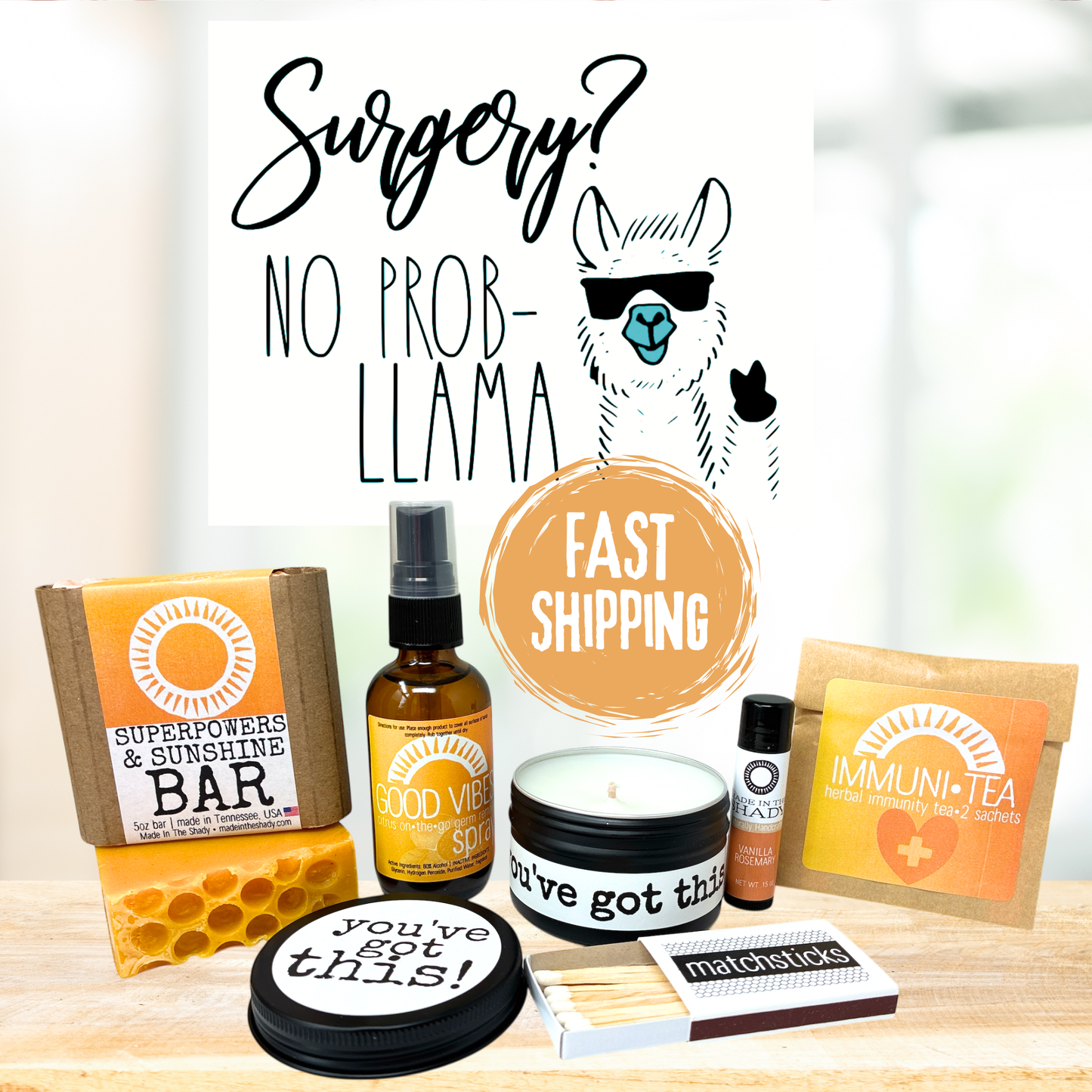 Unisex Get Well  Surgery Care Package