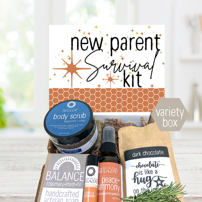 New Parent Survival Kit - Gift Wrapped (5pc)