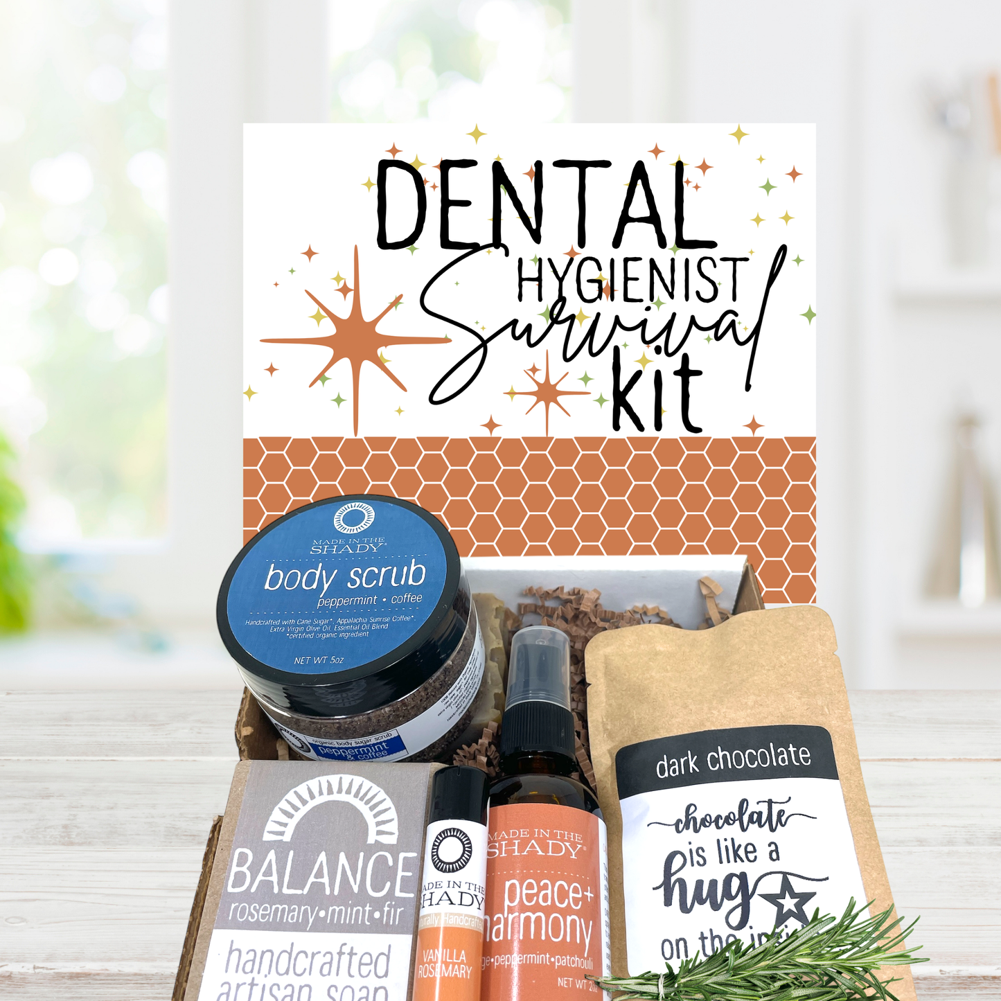 Dental Hygienist Survival Kit - Gift Wrapped (5PC)