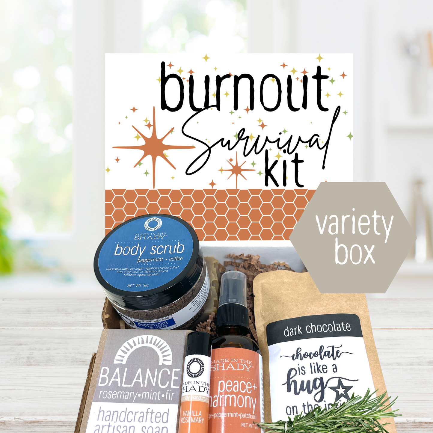 Burnout Survival Kit - Gift Wrapped (5PC)