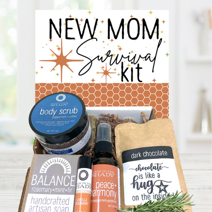 New Mom Survival Kit - Gift Wrapped (5PC)
