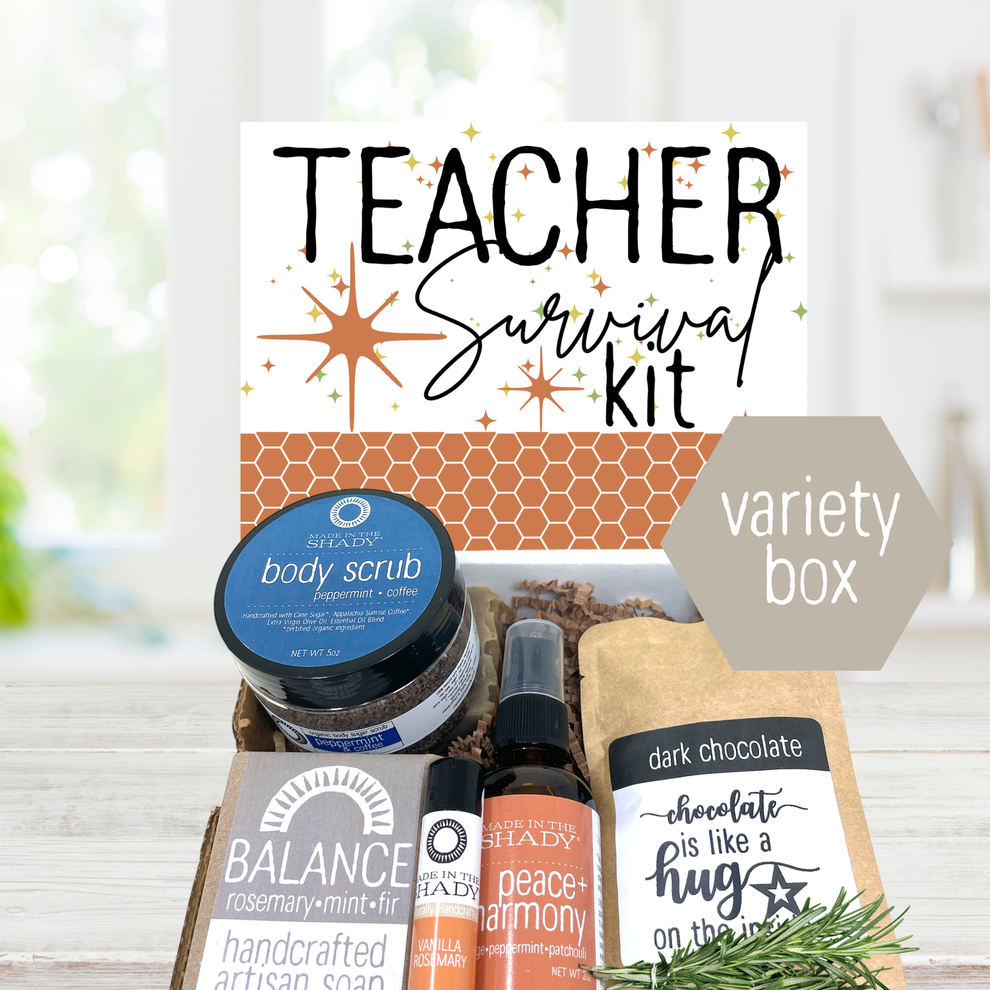 Teacher Survival Kit - Gift Wrapped (5PC)
