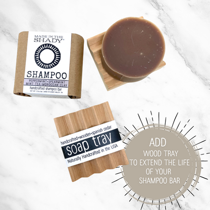 SHAMPOO BARS for all hair types • 3 to choose from • all natural